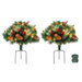 Jingle Jollys 2 Pack 45cm Lighted Artificial Christmas Tree Pathway Xmas Trees. Available at Crazy Sales for $49.95