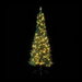 Jingle Jollys 2.4m Pre-Lit Christmas Tree Slim Pencil Xmas Tree Corner Tree. Available at Crazy Sales for $119.95