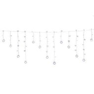 Detailed information about the product Jingle Jollys 6M Christmas Icicle Lights String Light 160 LED Solar Powered Cold