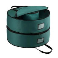 Detailed information about the product Jingle Jollys Christmas Garland Wreath Storage Bag 2-Tier Ornaments Holder 60cm