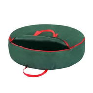 Detailed information about the product Jingle Jollys Christmas Garland Wreath Storage Bag Baubles Ornaments Container