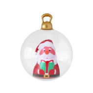 Detailed information about the product Jingle Jollys Christmas Inflatable Ball 60cm Santa Decoration Giant Bauble Clear