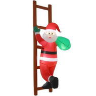Detailed information about the product Jingle Jollys Christmas Inflatable Santa Climbing Ladder 2.45M Height LED Decorations Illuminated