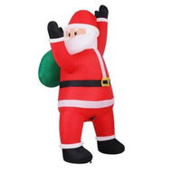 Detailed information about the product Jingle Jollys Christmas Inflatable Santa Climbing LED Illuminated Decorations 1.9M