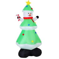 Detailed information about the product Jingle Jollys Christmas Inflatable Snowman Tree 2.75M Height LED Decorations Illuminated