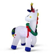 Detailed information about the product Jingle Jollys Christmas Inflatable Unicorn 1.8M Tall Outdoor Decorations Illuminated