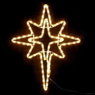 Detailed information about the product Jingle Jollys Christmas Lights 57cm Bethlehem Star 90 LED Xmas Decorations Motif