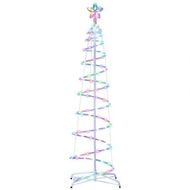 Detailed information about the product Jingle Jollys Christmas Tree 1.8m 100 RGB LED Rope Lights Xmas Trees Decoration