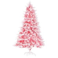 Detailed information about the product Jingle Jollys Christmas Tree 1.8m Pink Xmas Tree Snowy Party Decor 810 Tips