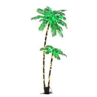 Detailed information about the product Jingle Jollys Christmas Tree 2.1m LED Lighted Xmas Palm Trees Party Decorations