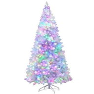 Detailed information about the product Jingle Jollys Christmas Tree 2.1m RGB Remote Xmas Party Decorations 1310 Tips