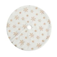 Detailed information about the product Jingle Jollys Christmas Tree Skirt 90cm Snowflake Ornaments Xmas Decorations