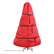 Detailed information about the product Jingle Jollys Christmas Tree Storage Bag Fits Up to 8ft Tree Xmas Bag Zipper Red