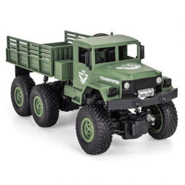 JJRC Q68 Q69 1/18 2.4G 4WD RC Vehicle Off-Road Military Truck Car RTR ModelQ69 Green