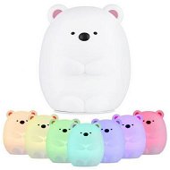 Detailed information about the product JM - 03 LED Rechargeable Silicone Bear Night Light For Bedroom