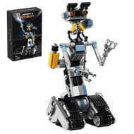 Detailed information about the product Johnny 5 Robot Building Set, Short Open Circuit Johnny Five Robot Model Toys, Compatible for Lego, Educational Gift Set for Ages 8-14 Boys