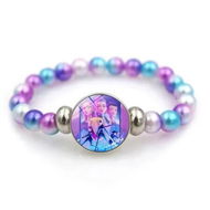Detailed information about the product K Pop Bracelet Movie Lovers Gift Accessory Colorful Beaded Bangle Jewelry, Style A