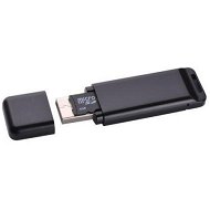 Detailed information about the product K1 Digital MP3 Voice Recorder USB TF Card Reader - Black