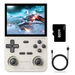 K36 Handheld Game Console 3.5In 640*480 IPS OCA Screen 3500mAh RK3326 Opensource System White. Available at Crazy Sales for $69.99