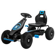 Detailed information about the product Kahuna G18 Kids Ride On Pedal Go Kart Racing Style - Blue