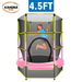 Kahuna Mini 4.5ft Trampoline - Yellow Pink. Available at Crazy Sales for $369.96