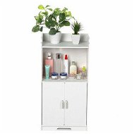 Detailed information about the product KAIJIALI WSJ005 Storage Rack Bedroom Nightstand Bathroom Cabinet Organizer-WhiteA