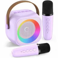 Detailed information about the product Karaoke Machine for Kids,Karaoke Gifts for Girls Ages 3+ Year Old Birthday Party,Christmas Toys Gift for Girls (Purple,2 mic)