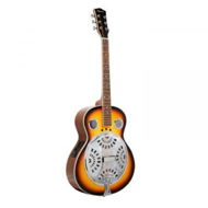 Detailed information about the product Karrera 40in Resonator Guitar - Sunburst