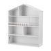 Keezi 4 Tiers Kids Bookshelf Wooden Bookcase Display Storage Organiser Cabinet White. Available at Crazy Sales for $109.95