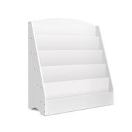 Detailed information about the product Keezi 5 Tiers Kids Bookshelf Magazine Shelf Organiser Bookcase Display Rack White