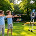 Keezi Kids Bow and Arrow Set Toy Archery Standing Target Suction Cup Arrows. Available at Crazy Sales for $84.95
