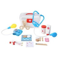 Detailed information about the product Keezi Kids Doctor Nurse Medical Case Pretend Play Set Stethoscope Medicine Toys