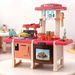 Keezi Kids Kitchen Pretend Play Set Cooking Sound Steam Light Function. Available at Crazy Sales for $74.95