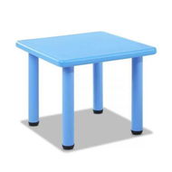 Detailed information about the product Keezi Kids Table Plastic Square Activity Study Desk 60X60CM