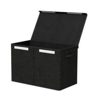 Detailed information about the product Keezi Large Toy Box Chest Storage with Flip-Top Lid Foldable Organizer Bins