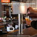 Kegerator Tower Kit, Single Tap Beer Conversion Kit, Stainless Steel Keg Beer Tower Dispenser with Dual Gauge W21.8 Regulator & A-System Keg Coupler, Beer Drip Tray for Party Home. Available at Crazy Sales for $209.95