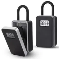 Detailed information about the product Key Storage Lockbox, Key Storage 4 Digit Combination Lock Box Multipurpose for Home Office Warehouse