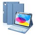 Keyboard Case for iPad A16 11th Generation 2025/10th Generation 2022(11/10.9 inch),7 Colors Backlit Detachable Folio Keyboard Cover with Pencil Holder,Blue. Available at Crazy Sales for $29.99