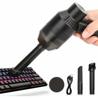 Keyboard Cleaner Powerful Rechargeable Mini Vacuum Cleaner, Cordless Portable Vacuum-Cleaner Tool for Cleaning Dust, Hairs, Crumbs, Scraps