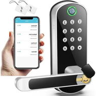 Detailed information about the product Keyless Fingerprint Biometric smart Door Lock with Fingerprint, Keypad, and Passcode Access