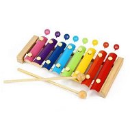 Detailed information about the product Kid Wooden 8 Notes Musical Toys Hand Knock Xylophone Educational Toys