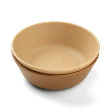 Kiddish Raffi Bowl 2 Pack-Mustard