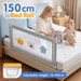 Kids Bed Rail Guard Adjustable Bedrail Toddlers Side Safety Barrier Children Cot Fence Breathable Baby Fall Protection Mesh 74-102cm Height 150cm Long. Available at Crazy Sales for $49.95
