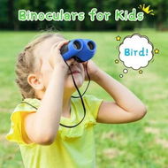 Detailed information about the product Kids Binoculars Toy Compact High Resolution Shockproof Outdoor Bird Watching Adventure Educational Learning Hunting Blue Ages 3-12