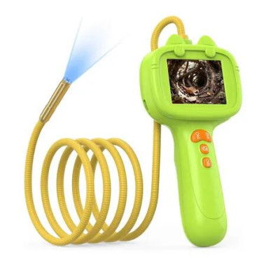 Kids Borescope Toy with Light, STEM Educational Toy Birthday Gift for Boys Girls, Outdoor Nature Exploration Toy
