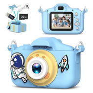 Detailed information about the product Kids Camera for Girls/Boys, Portable Selfie Toy Camera for Kids Ages 3-12, 20MP 1080P HD Digital Video Camera with 32GB SD Card for Kids, Birthday Christmas Festival Gifts (Blue)