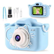 Detailed information about the product Kids Camera for Kids, Digital Camera for Kids Ages 4, 5, 6, 7, 8, 9, Christmas Birthday Gifts, MP3 Player, Kids Camera for 10-12 Years Old, children's camera with 32 GB card, Blue