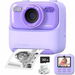 Kids Camera Instant Print for Boys and Girls,1080P HD Dual-Lens Selfie Digital Camera with Print Paper & 32G Card, Christmas Birthday Gifts-Purple. Available at Crazy Sales for $79.99