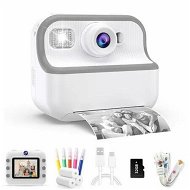 Detailed information about the product Kids Camera Instant Print Toys Toddler Cameras Printing Photos,1080P Video Cameras,12Mp Children Digital Selfie Camera Gift for Girls Boys Age 3+ with 32GB SD Card (White)