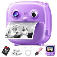 Detailed information about the product Kids Camera Instant Print with 32GB Card Christmas Birthday Gifts for Girls Boys,1080P HD Video Digital Camera with Photo Printing(Purple)